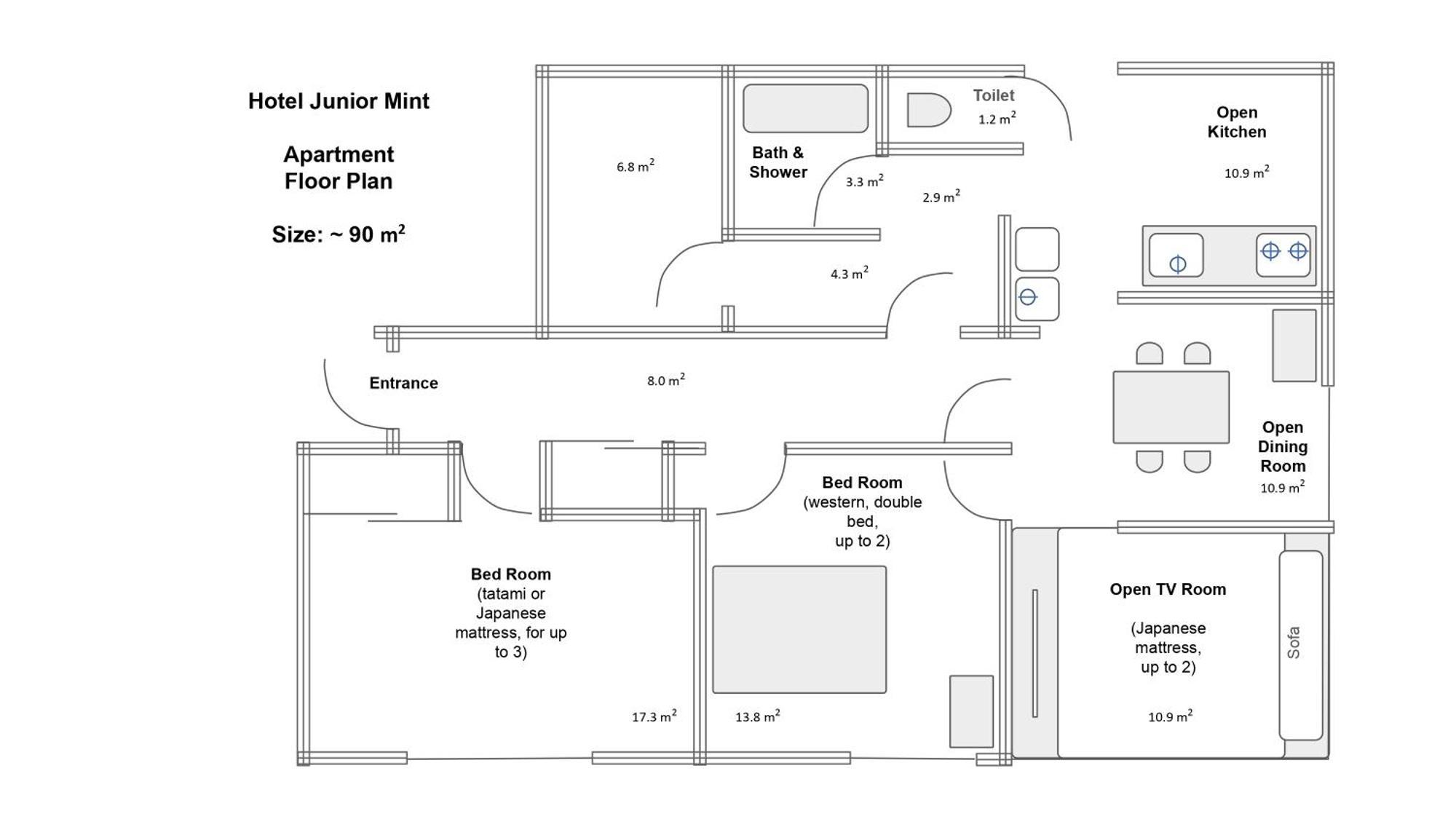 Hotel Junior Mint هاكوبا المظهر الخارجي الصورة